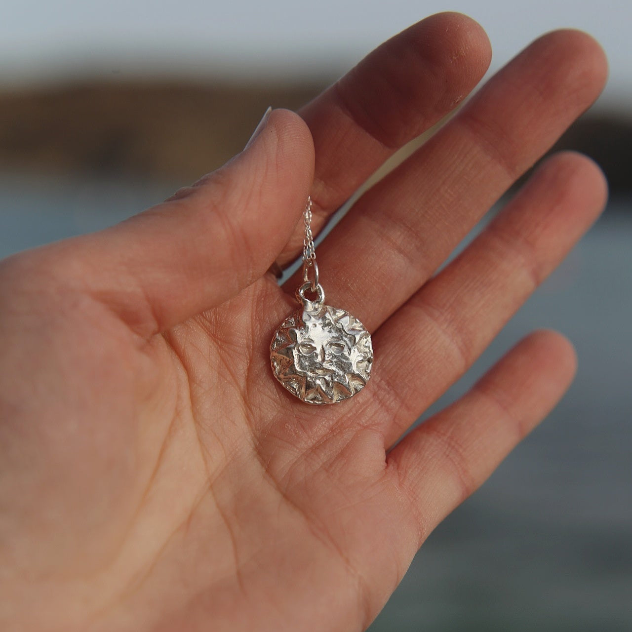 Silver Sungazer Necklace