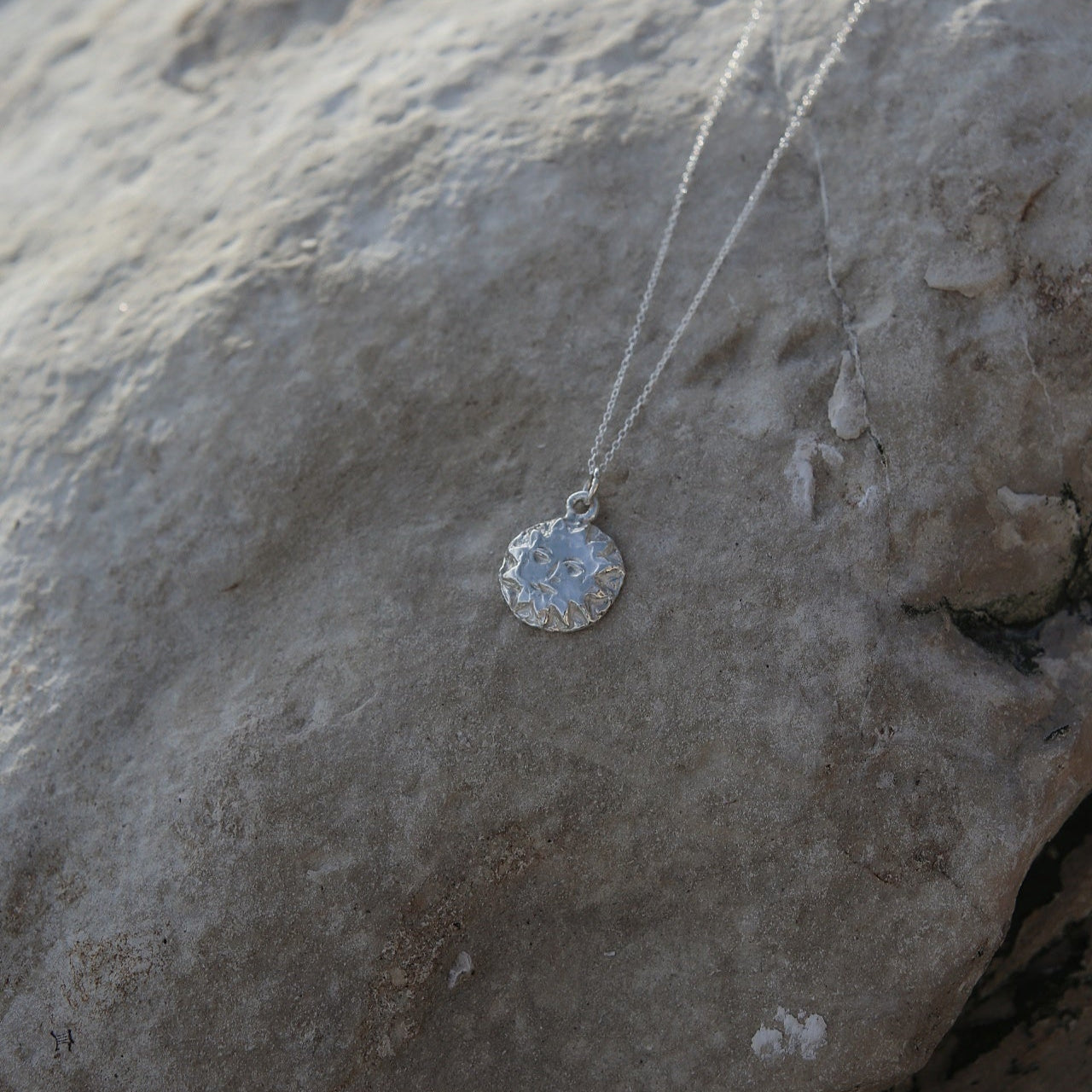 Silver Sungazer Necklace