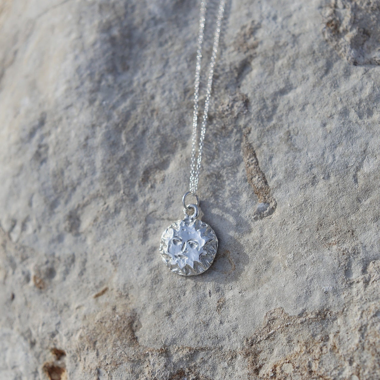 Silver Sungazer Necklace
