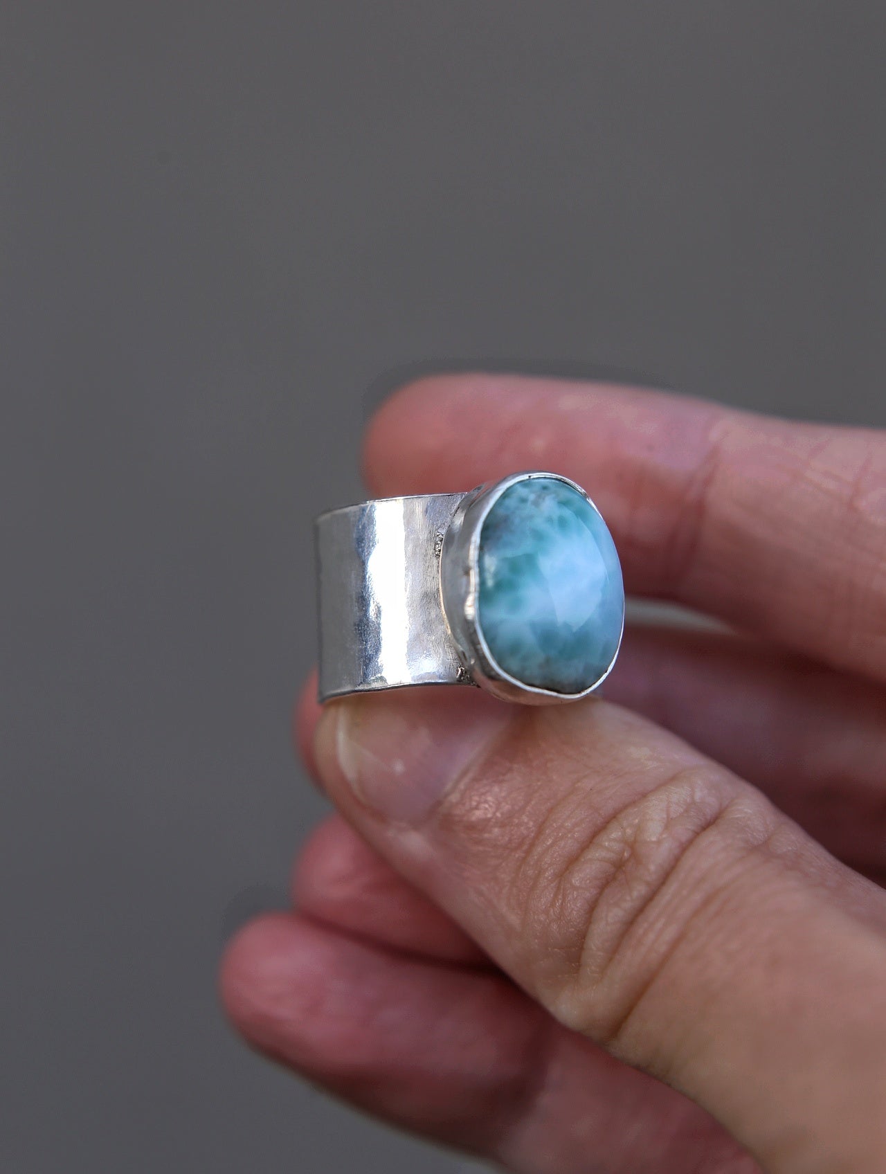 Larimar Ring