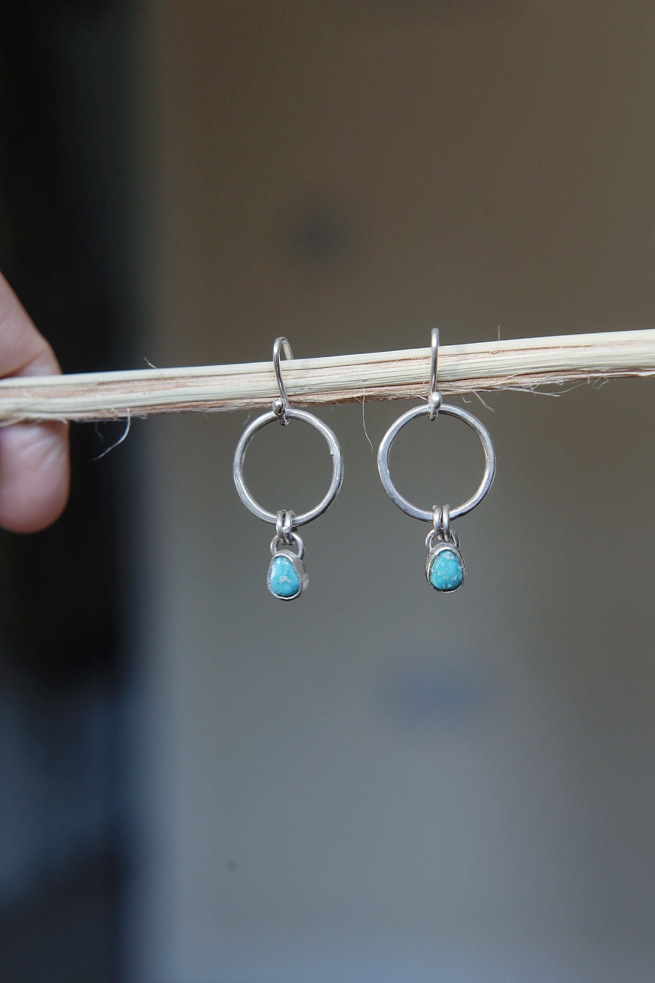 Small Sonoran Turquoise Earrings
