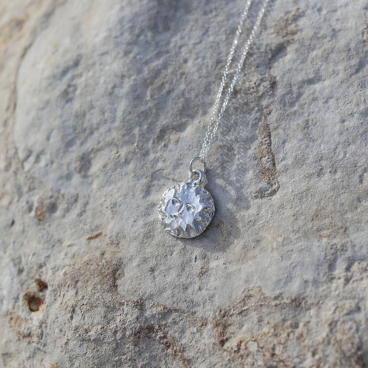 Silver Sungazer Necklace
