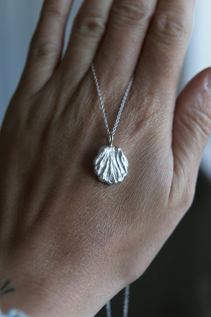 Sterling Silver Shell Pendant Charm