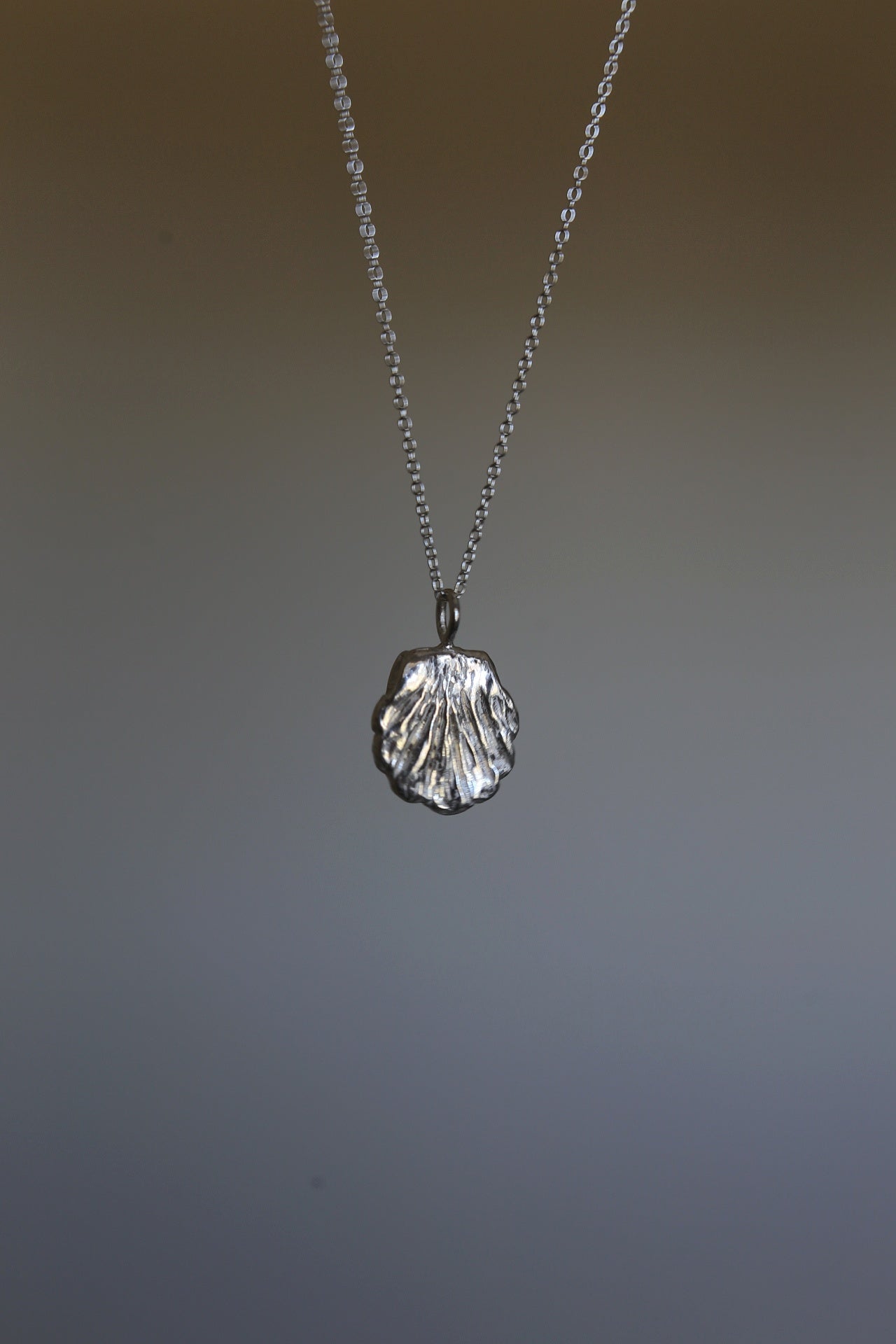 Sterling Silver Shell Pendant Charm