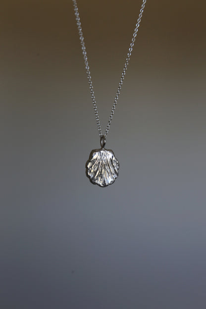Sterling Silver Shell Pendant Charm