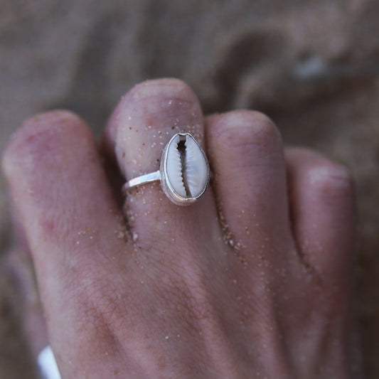 Cowrie Shell Ring