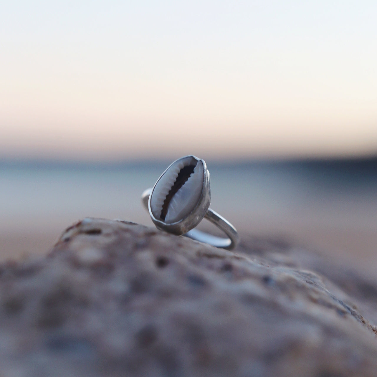 Cowrie Shell Ring