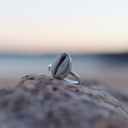 Cowrie Shell Ring