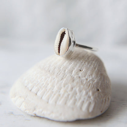 Cowrie Shell Ring