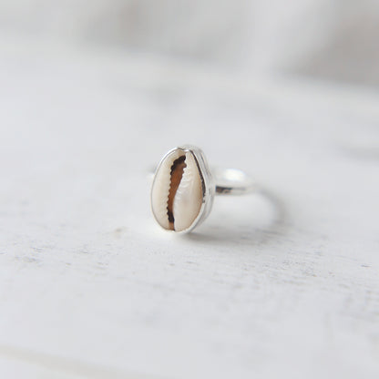 Cowrie Shell Ring