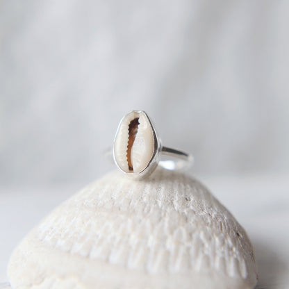 Cowrie Shell Ring
